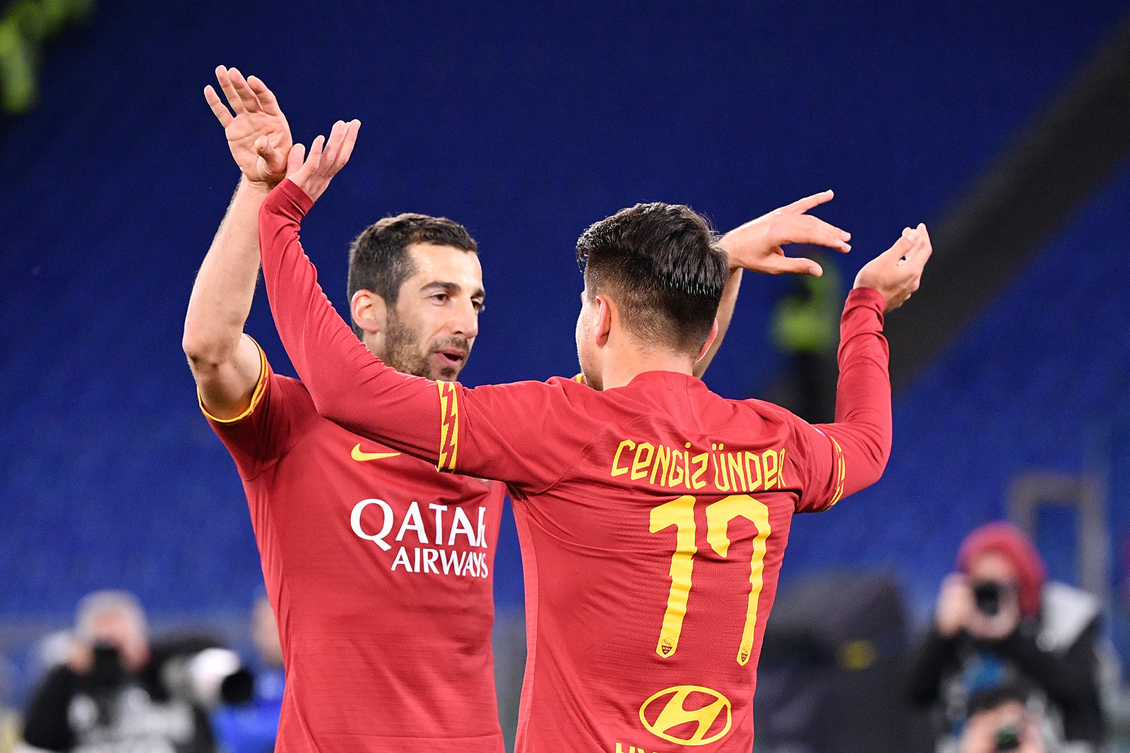 Mkhitaryan Scores, Assists To Help Roma Seal 4-0 Win Against Lecce.