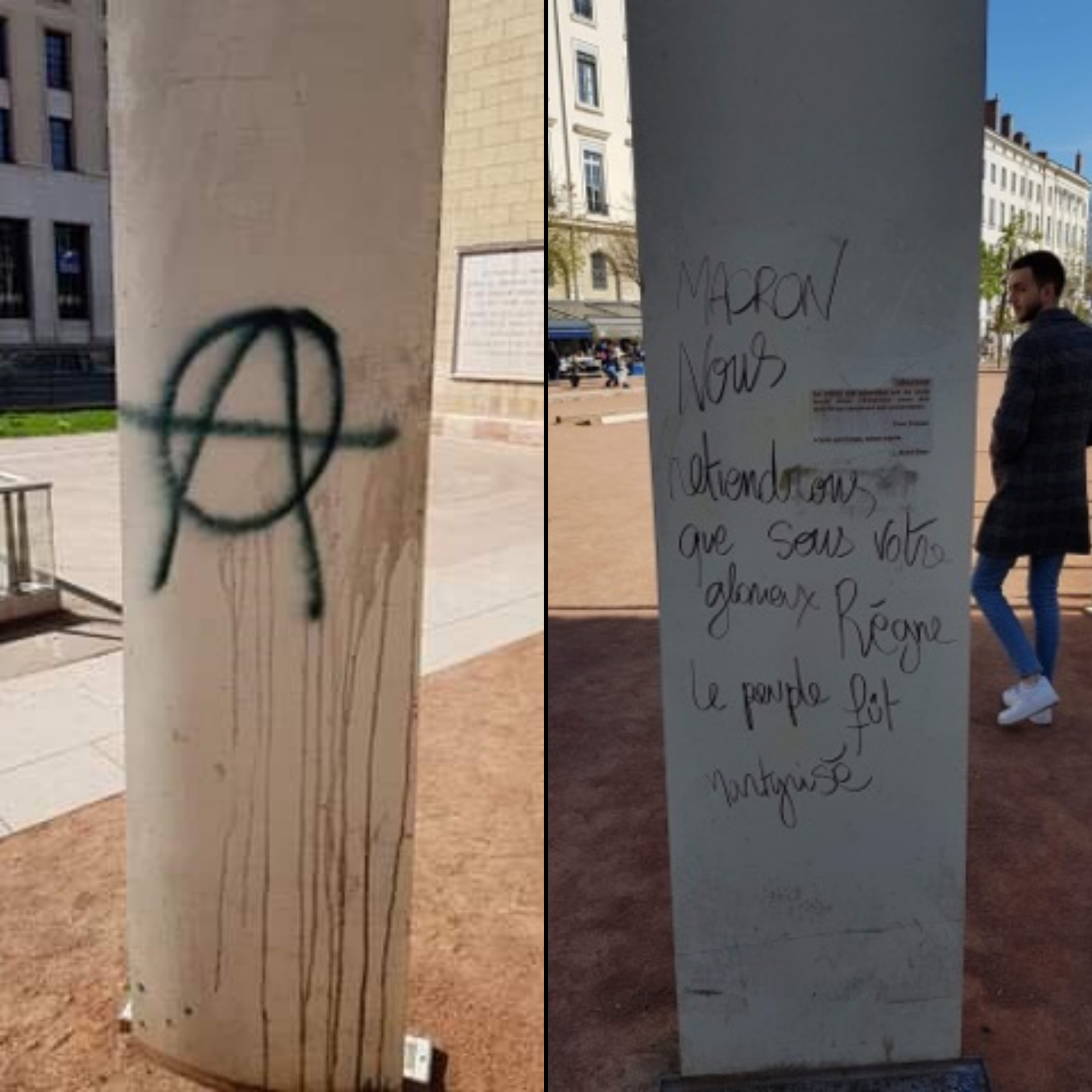 Armenian Genocide Memorial In Lyon, France Vandalized.