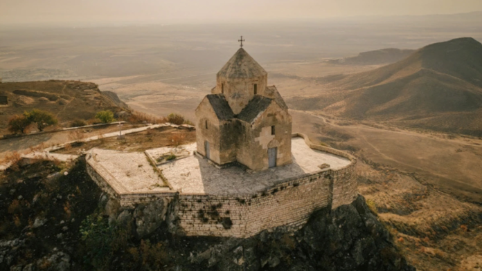 Azeri Military Activity At 7th Century Vankasar Armenian Church Under Azeri Occupation Raises Concern.