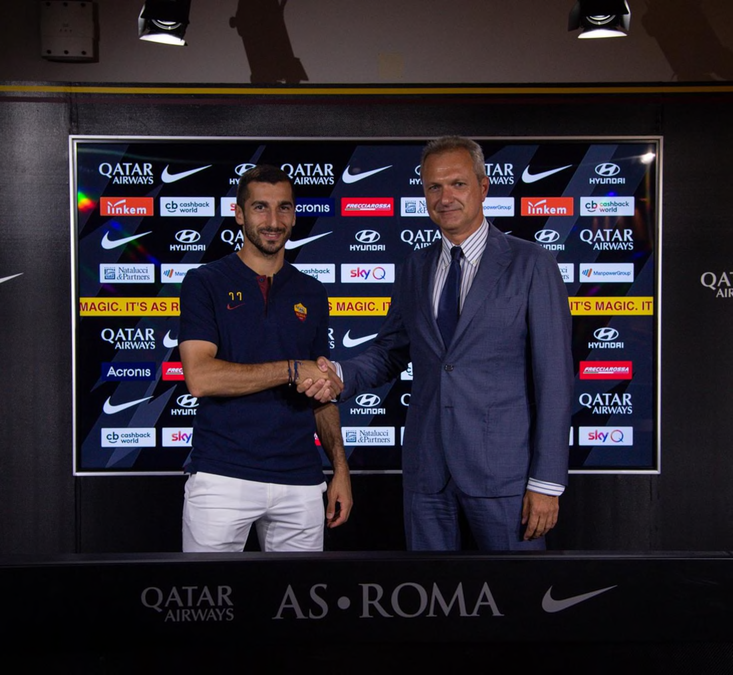 Henrikh Mkhitaryan To Stay With A.S. Roma Until End Of Season.