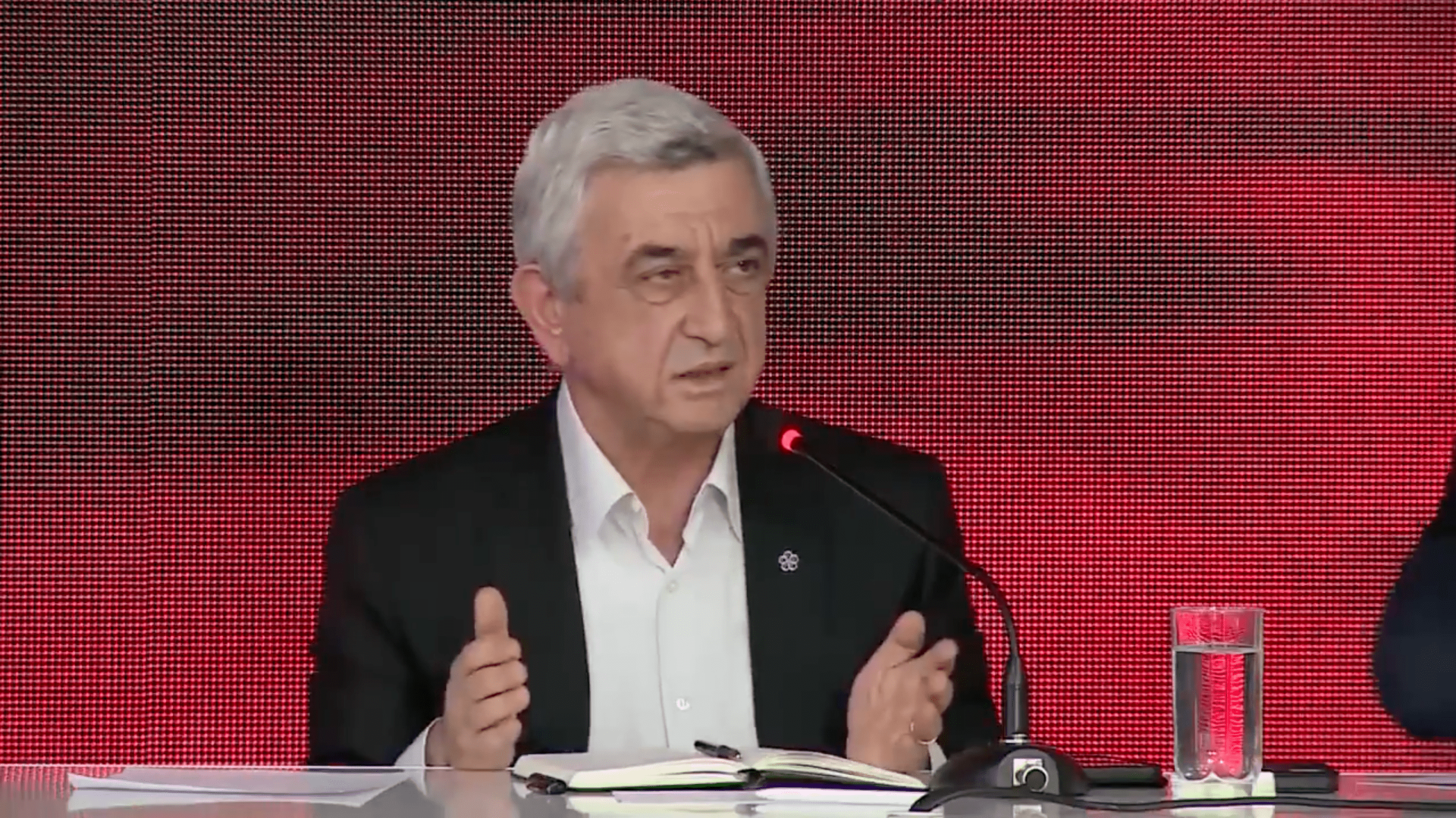 Former President Sargsyan: We Must Be Ready To Avoid A Civil War.