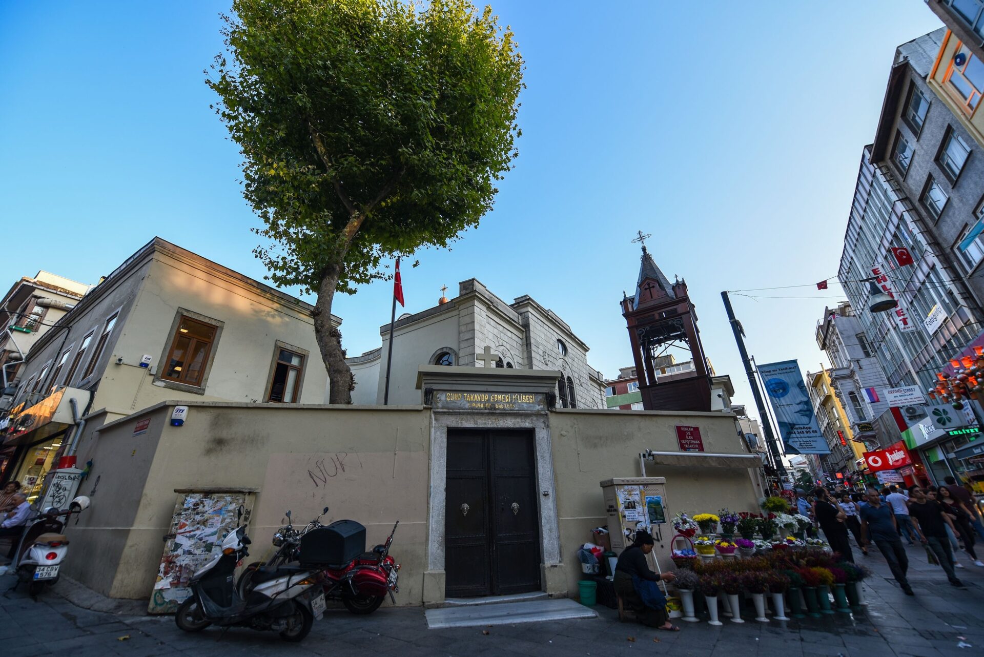 St. Takavor Armenian Church In Istanbul, Turkey - August 31, 2019
