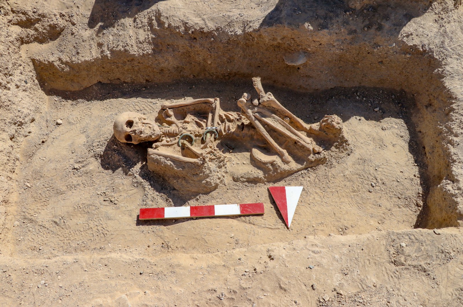 Grave Of Urartian Woman Dating Back To Mid 9th Century B.C. Unearthed In Van, Turkey.