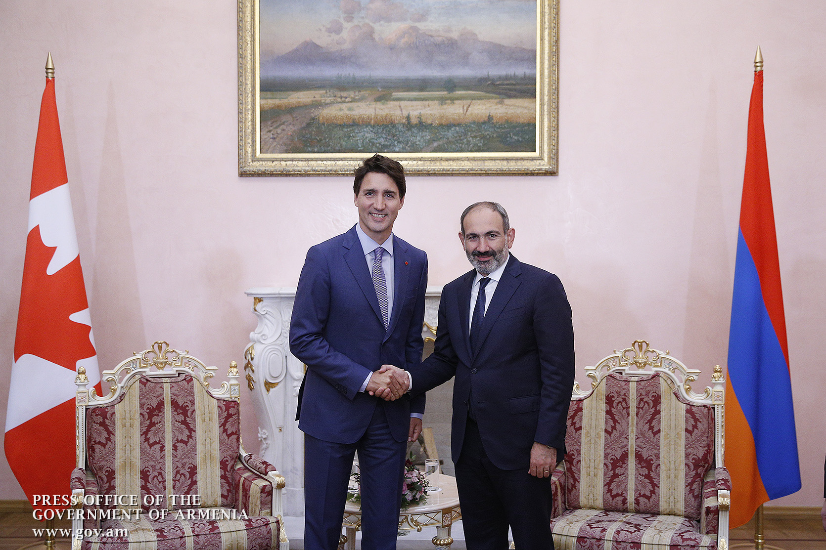 Armenia & Canada Have Great Potential For Further Development, Said Pashinyan Congratulating Trudeau On Canada Day.