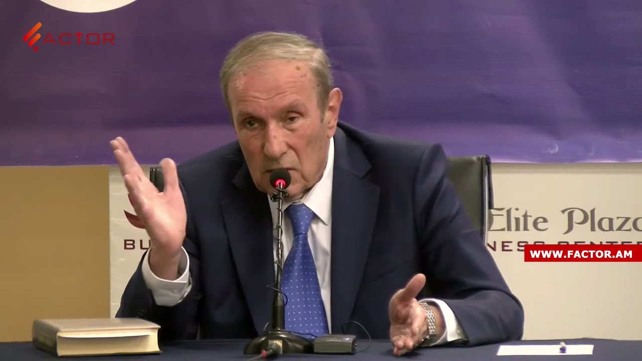 Levon Ter-Petrosyan: The Whole World Considers Karabakh A Part Of Azerbaijan.