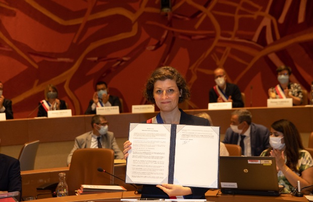 Armenian Jeanne Barseghian Officially Becomes Mayor Of Strasbourg, France.