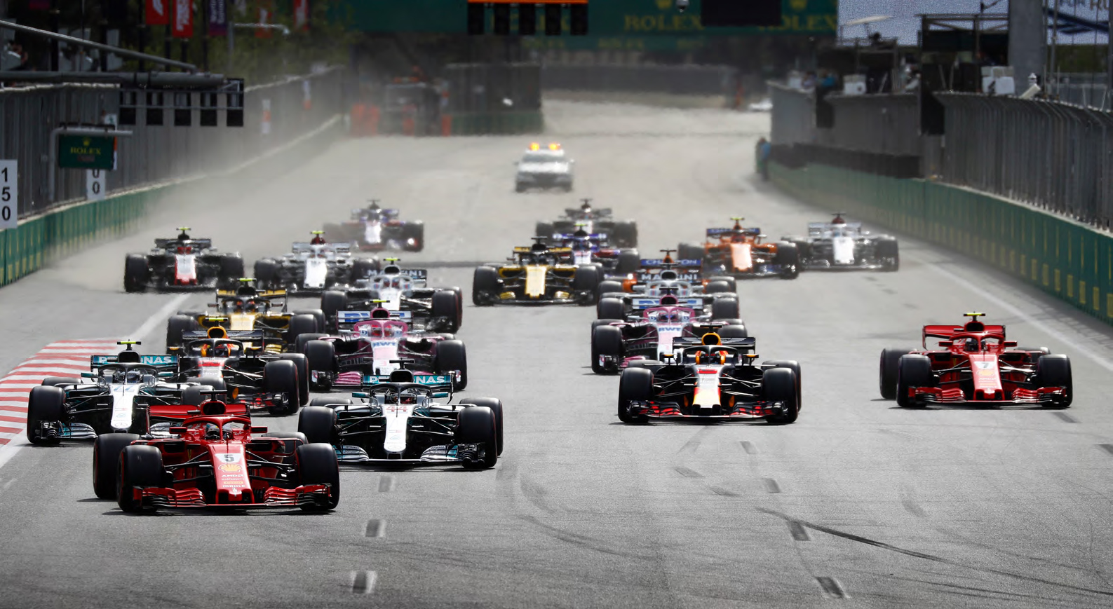 The F1 Grand Prix's Baku City Circuit To Take Place Next TO Azerbaijan's 'Military Trophy' Park.