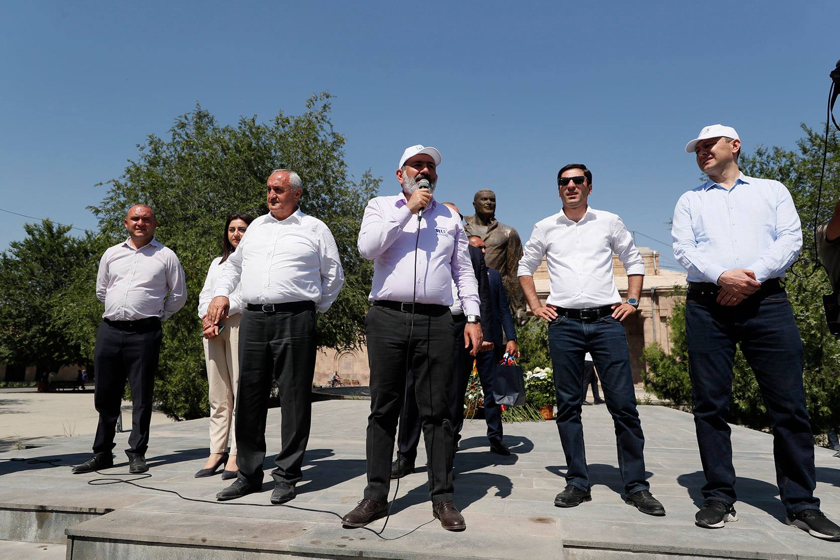Acting PM Pashinyan Says