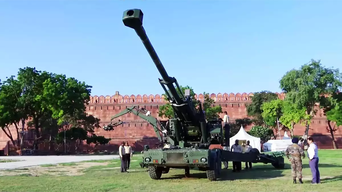 Armenia Expresses Interest In Purchasing More Indian-Made ATAGS Artillery Gun Systems